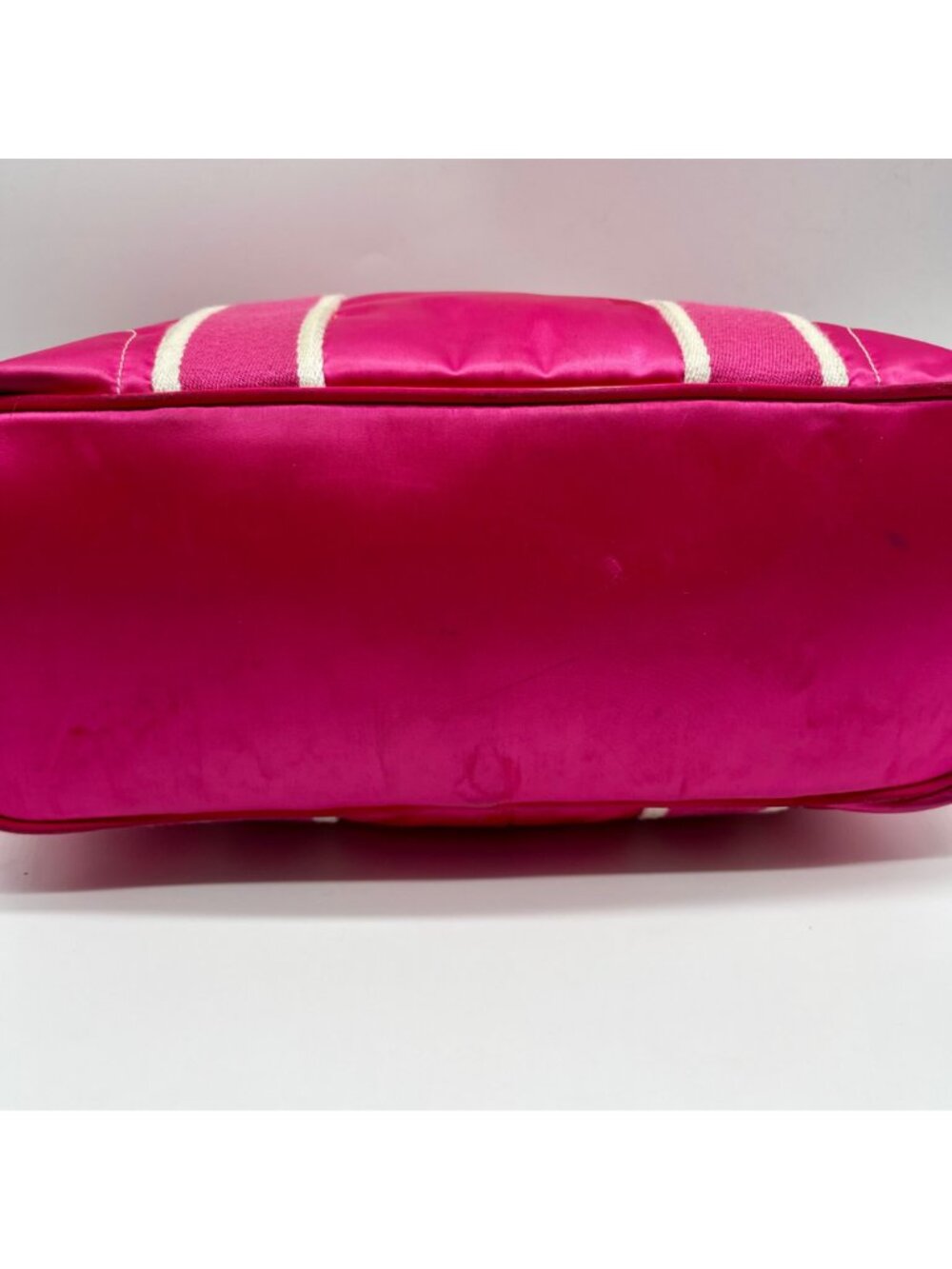 Coach Bright Pink Nylon Hampton Tote Bag 1894 - Picture 10 of 14